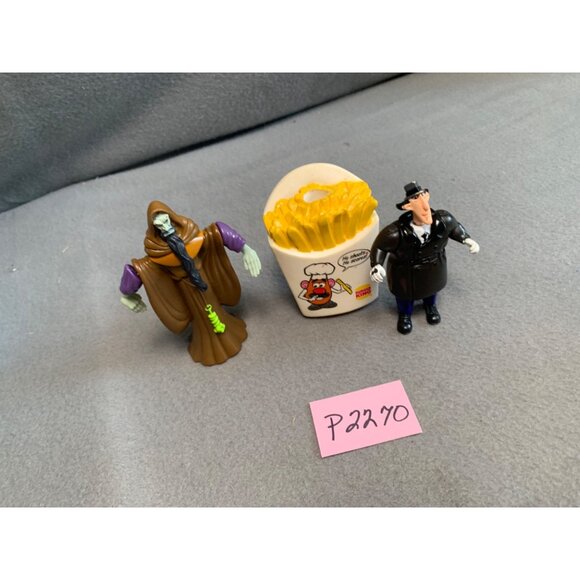 Vintage 1998 Hasbro Mr Potato Head Gadget Burger King Toys Set of 3 - Picture 7 of 7